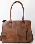 American Darling Adbg1561C Tote Crocodile Embossed Genuine Leather Women Bag Western Handbag Purse