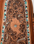 American Darling Sling Hand Tooled Genuine Leather Women Bag Western Handbag Purse| | for