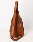 American Darling Sling Hand Tooled Genuine Leather Women Bag Western Handbag Purse| | for