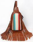 American Darling Sling Hand Tooled Genuine Leather Women Bag Western Handbag Purse| | for
