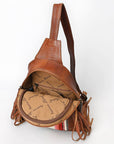 American Darling Sling Hand Tooled Genuine Leather Women Bag Western Handbag Purse| | for