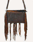 American Darling Adbgm475 Cross Body I Hair-On Genuine Leather Women Bag Western Handbag Purse