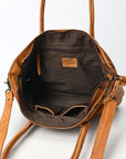 Never Mind NMBGM181 Tote Bag Genuine Western Leather Women Bag
