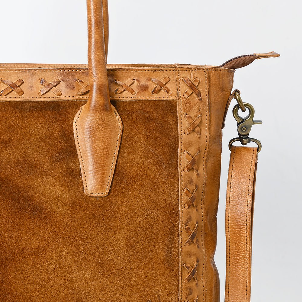Never Mind NMBGM181 Tote Bag Genuine Western Leather Women Bag