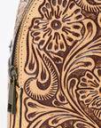 American Darling Wristlet Beautifully Hand Tooled Genuine Leather women bag western handbag purse