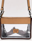 American Darling Crossbody Beautifully Hand Tooled Genuine Leather women bag western handbag purse