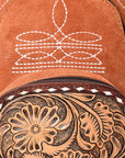 American Darling Sling Hand Tooled Genuine Leather Women Bag Western Handbag Purse