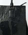 American Darling Adbg1561D Tote Crocodile Embossed Genuine Leather Women Bag Western Handbag Purse