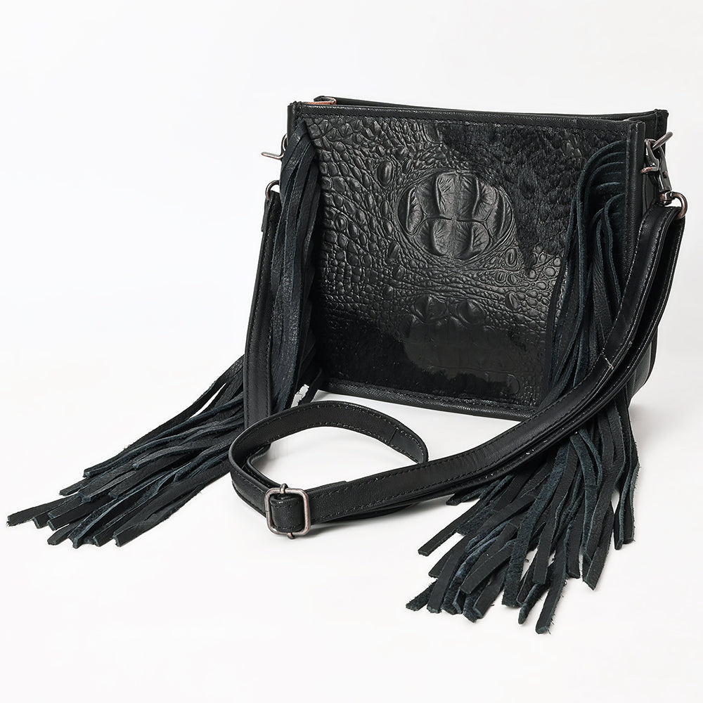 American Darling Cross Body I Crocodile Embossed Genuine Leather Women Bag Western Handbag Purse