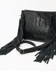 American Darling Cross Body I Crocodile Embossed Genuine Leather Women Bag Western Handbag Purse
