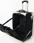 American Darling Travel Case Beautifully Hand Tooled Hair-On Genuine Leather women bag western handbag purse