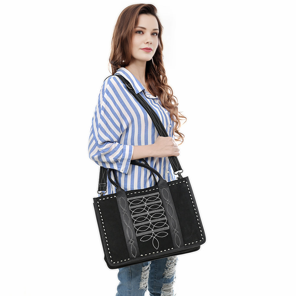American Darling Tote Genuine Leather Women Bag Western Handbag Purse