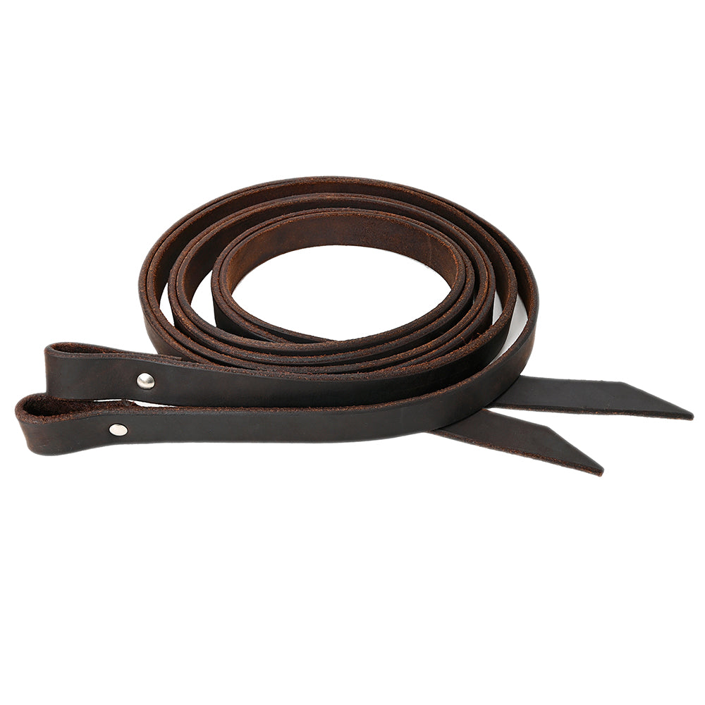 HILASON Western Genuine Leather Horse Split Reins | Riding-Reins | Reining-Reins