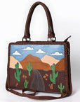 American Darling Tote Genuine Leather Women Bag Western Handbag Purse