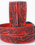 Beautifully hand tooled Genuine American Leather Belt Men and  Women