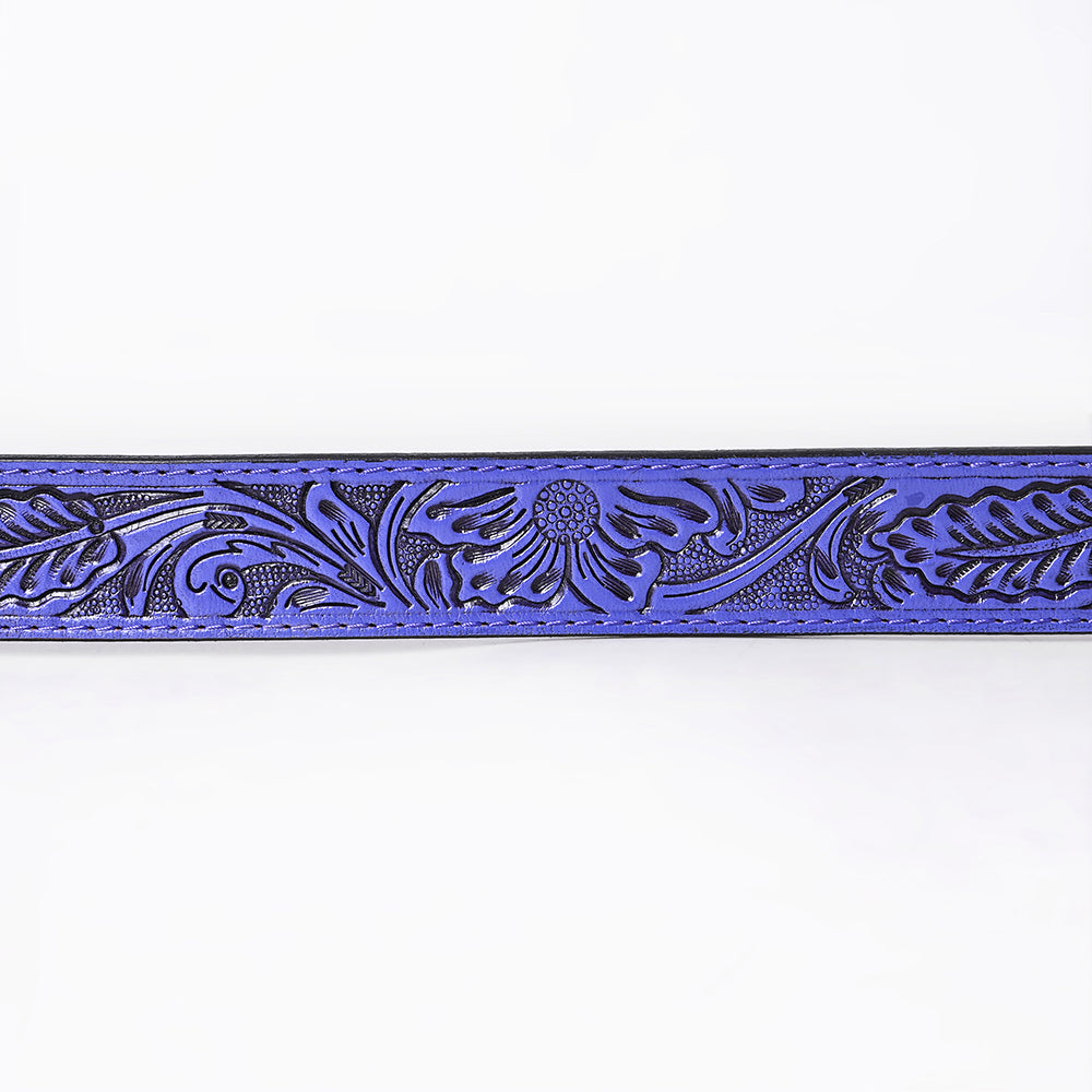 AMERICAN DARLING Beautifully Hand Tooled American Leather Unisex Belt