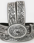 American Darling Belt Beautifully Hand Tooled Leather Unisex | Western Handcrafted