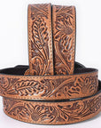 American Darling Belt Beautifully Hand Tooled Leather Unisex | Western Handcrafted