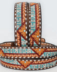 American Darling  Beautifully Hand Tooled Genuine American Leather Belt Men and  Women