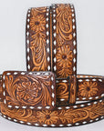 AMERICAN DARLING Beautifully Hand Tooled American Leather Unisex Belt