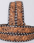 AMERICAN DARLING Beautifully Hand Tooled American Leather Unisex Belt