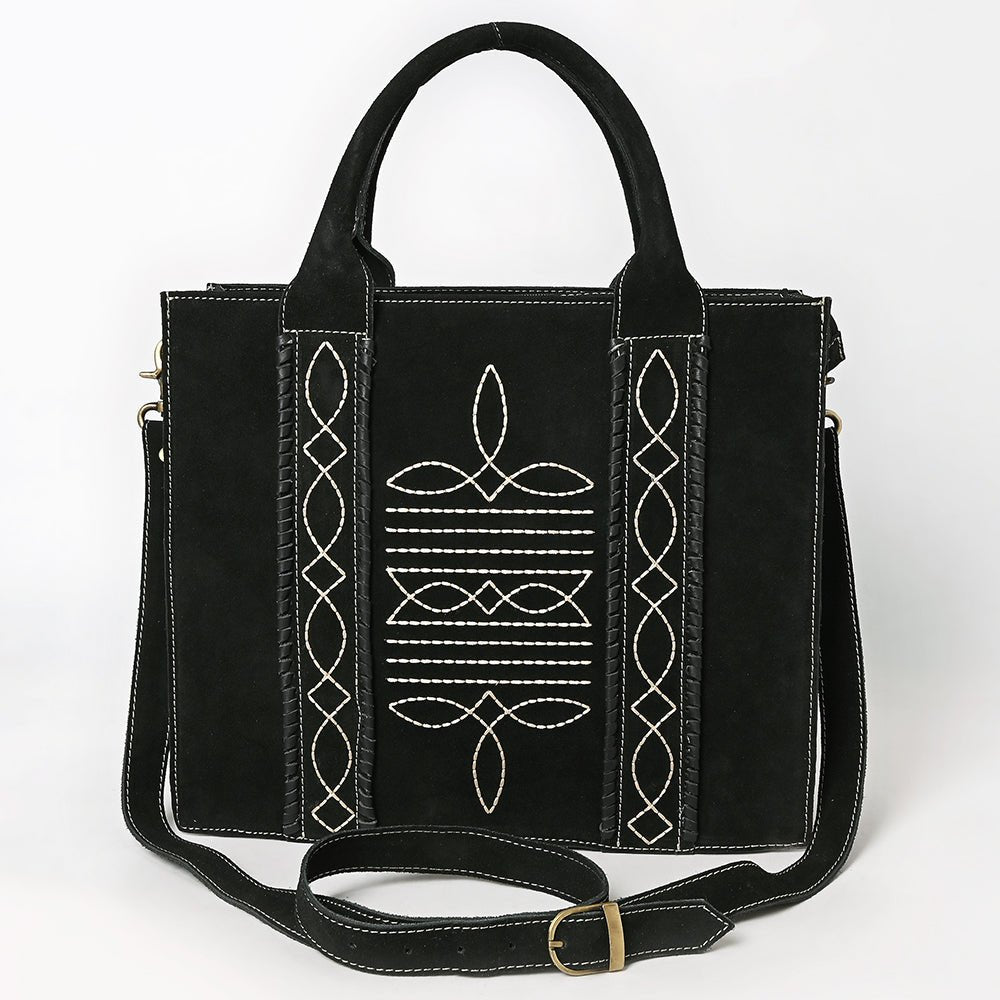 American Darling Tote Genuine Suede Leather women bag western handbag