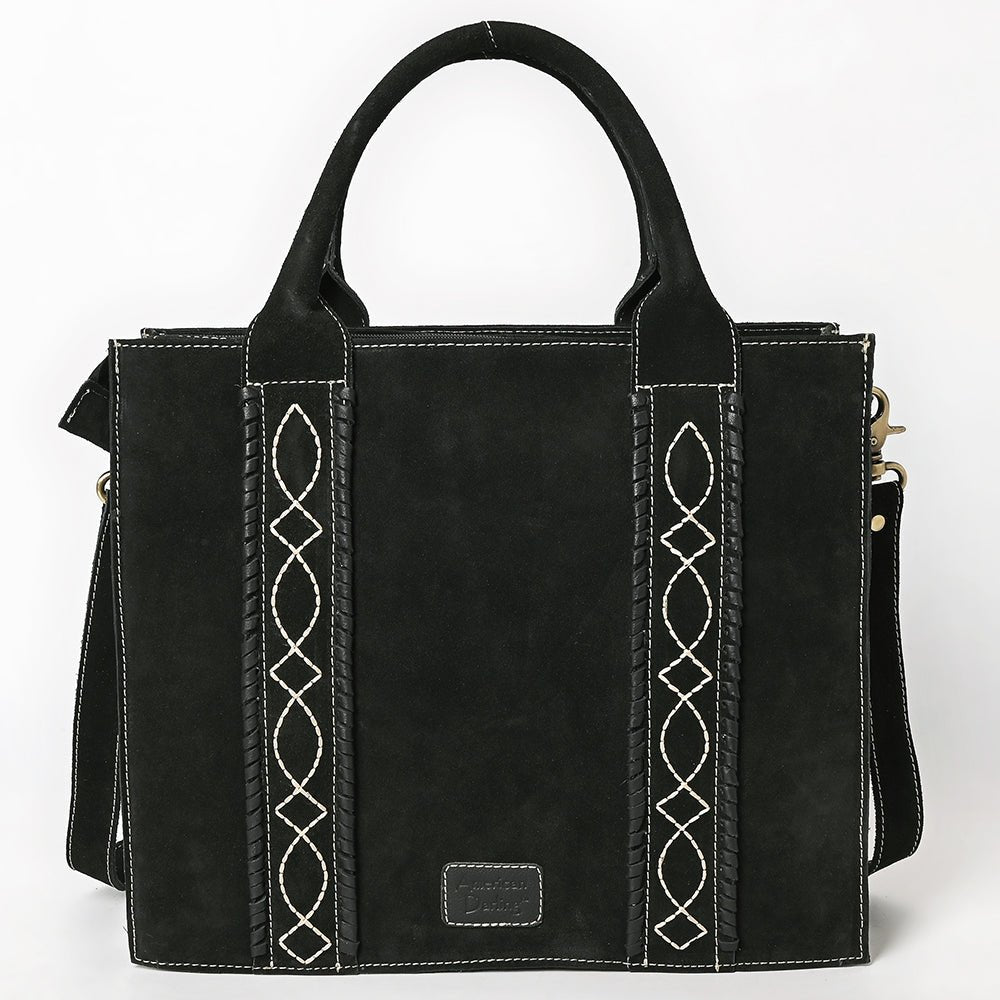 American Darling Tote Genuine Suede Leather women bag western handbag