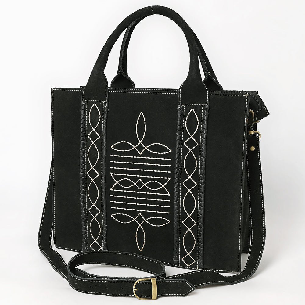 American Darling Tote Genuine Suede Leather women bag western handbag