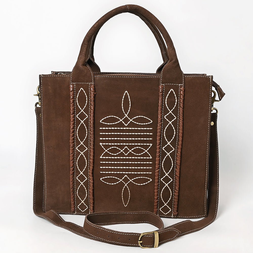 American Darling Tote Genuine Suede Leather women bag western handbag