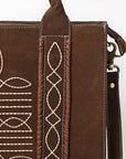 American Darling Tote Genuine Suede Leather Women Bag Western Handbag Purse