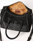 American Darling Genuine Suede Leather women bag western handbag purse