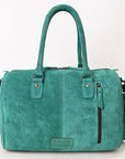 American Darling Tooled Leather Western Travel Duffel Bag