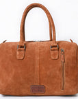 American Darling Tooled Leather Western Travel Duffel Bag