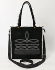 American Darling Tote Genuine Suede Leather women bag western handbag purse