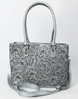 American Darling Tote Hand Tooled Genuine Leather Women Bag Western Handbag Purse