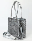 American Darling Tote Hand Tooled Genuine Leather Women Bag Western Handbag Purse
