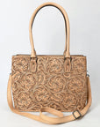 American Darling Tote Hand Tooled Genuine Leather Women Bag Western Handbag Purse