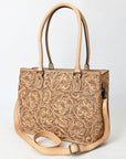 American Darling Tote Hand Tooled Genuine Leather Women Bag Western Handbag Purse