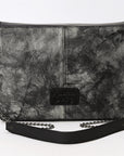 American Darling Envelope Hand Tooled Hair-on Genuine Leather women bag western handbag purse
