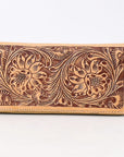 American Darling Clutch Beautifully Hand Tooled Genuine Leather women bag western handbag purse