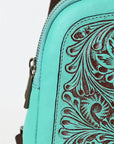 American Darling Sling Hand Tooled Genuine Leather women bag western handbag purse