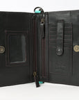 American Darling Wallet Beautifully Hand Tooled Genuine Leather women bag western handbag purse