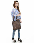 American Darling Tote Beautifully Hand Tooled Genuine Leather women bag western handbag purse