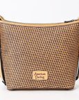 American Darling Large Crossbody Beautifully Hand Tooled Genuine Leather women bag western handbag purse