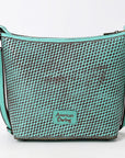 American Darling Large Crossbody Beautifully Hand Tooled Genuine Leather women bag western handbag purse