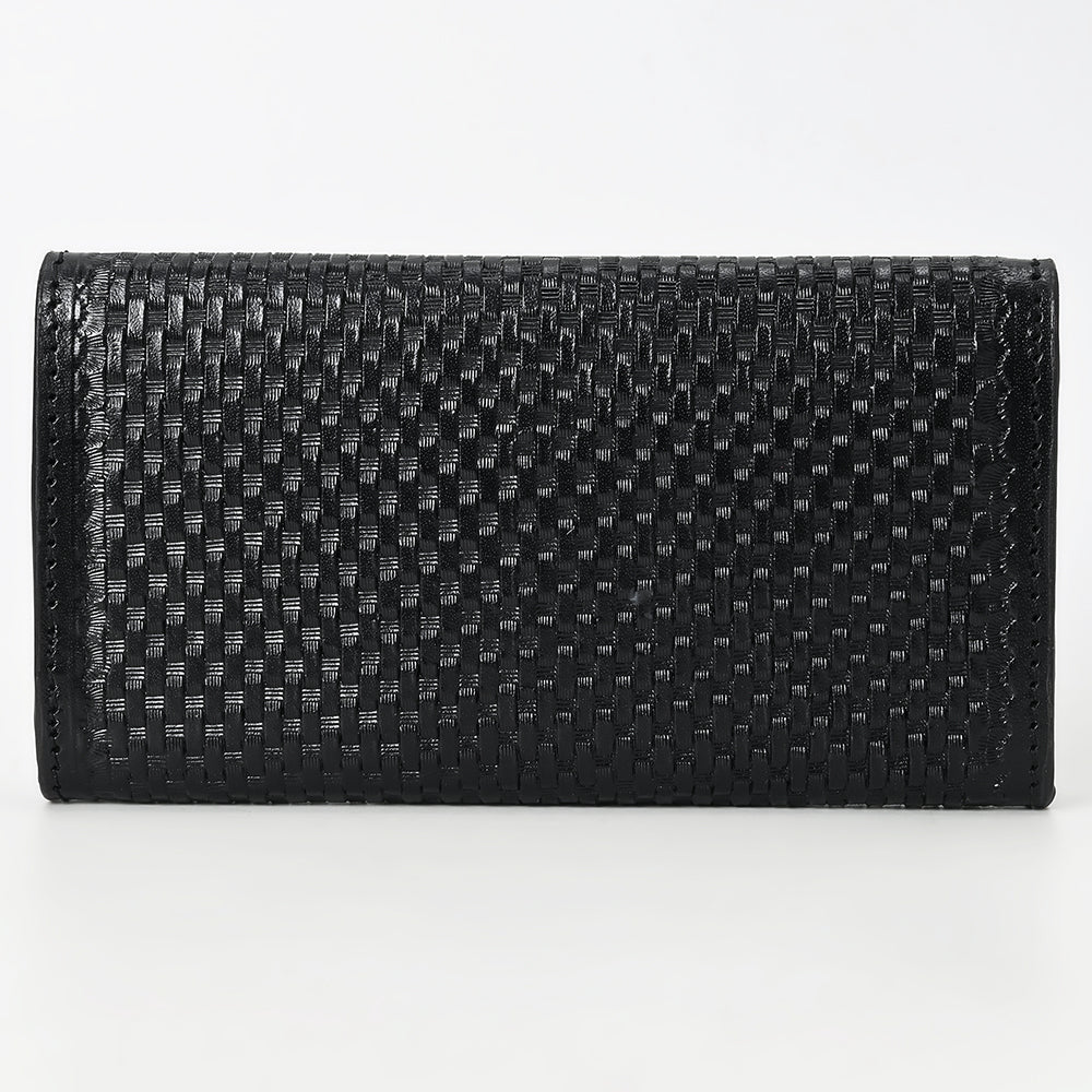 Clutch Beautifully Hand Tooled Genuine Leather women bag western handbag purse
