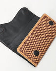 Clutch Beautifully Hand Tooled Genuine Leather women bag western handbag purse