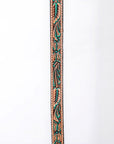 American Darling Hand tooled Hatband Genuine American Leather Western Adjustable Unisex