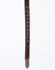 American Darling Hand tooled Hatband Genuine American Leather Western Adjustable Unisex