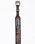 American Darling Hand tooled Hatband Genuine American Leather Western Adjustable Unisex